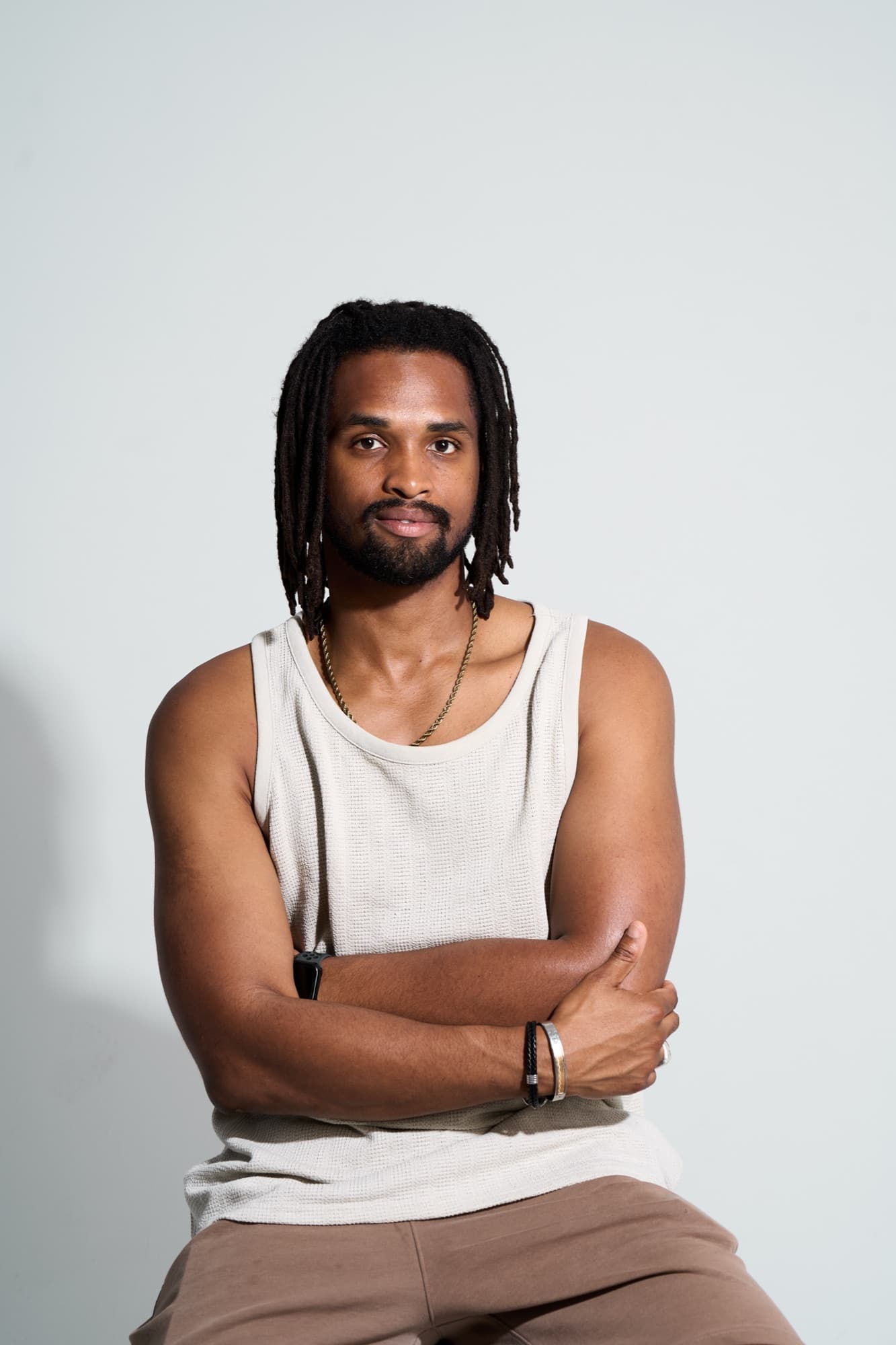 Crossed — studio portrait photography by 12 Bit Studios