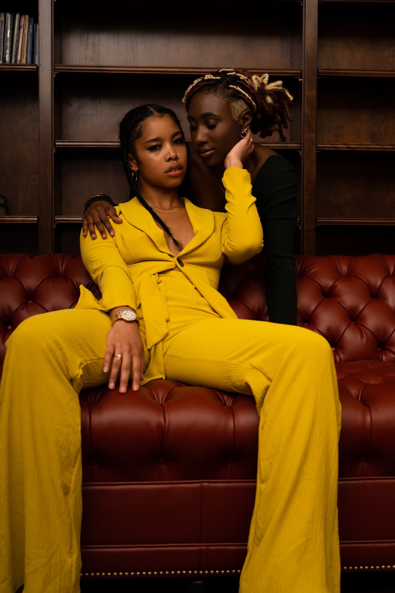 In Yellow — studio portrait photography by 12 Bit Studios